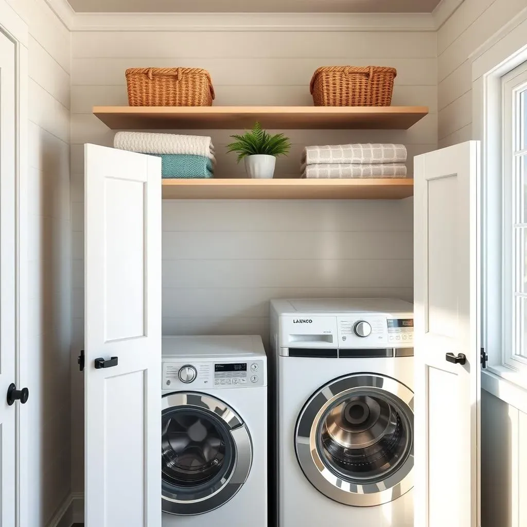 Hide the Machines, Keep the Fun: Clever Ways to Conceal Laundry Appliances