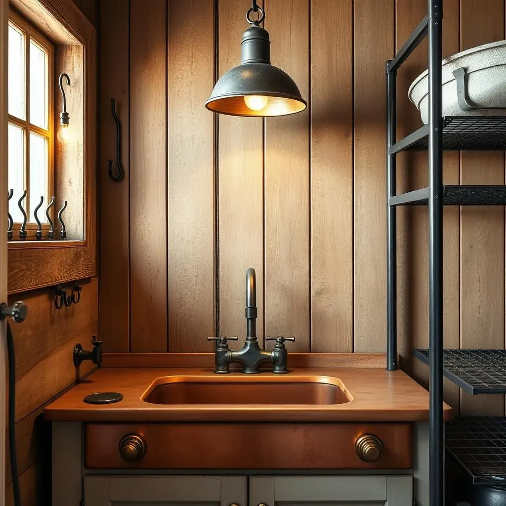 How to Incorporate Metal Accents in Your Rustic Laundry Room