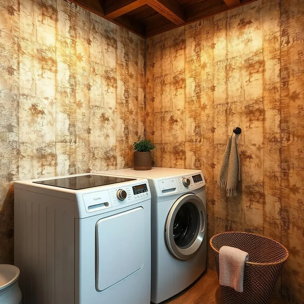 How to Install and Maintain Your Rustic Laundry Room Wallpaper