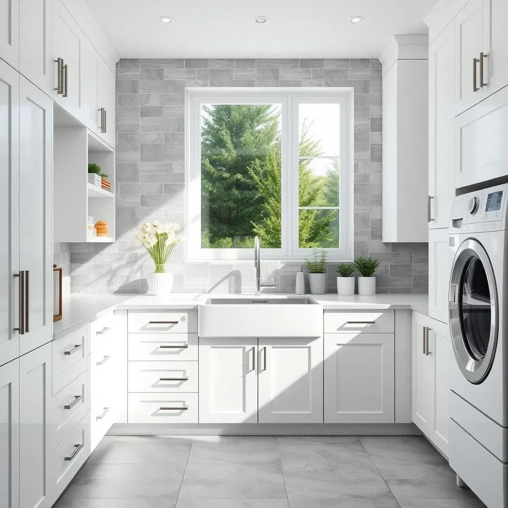 Clever Ideas for Laundry Room Cabinets