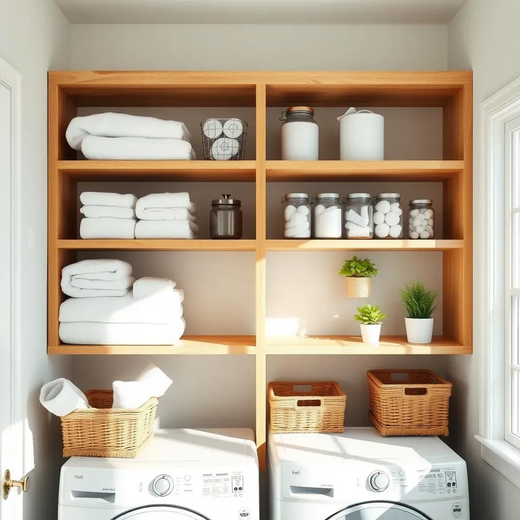 Best Ideas for Laundry Room Shelves