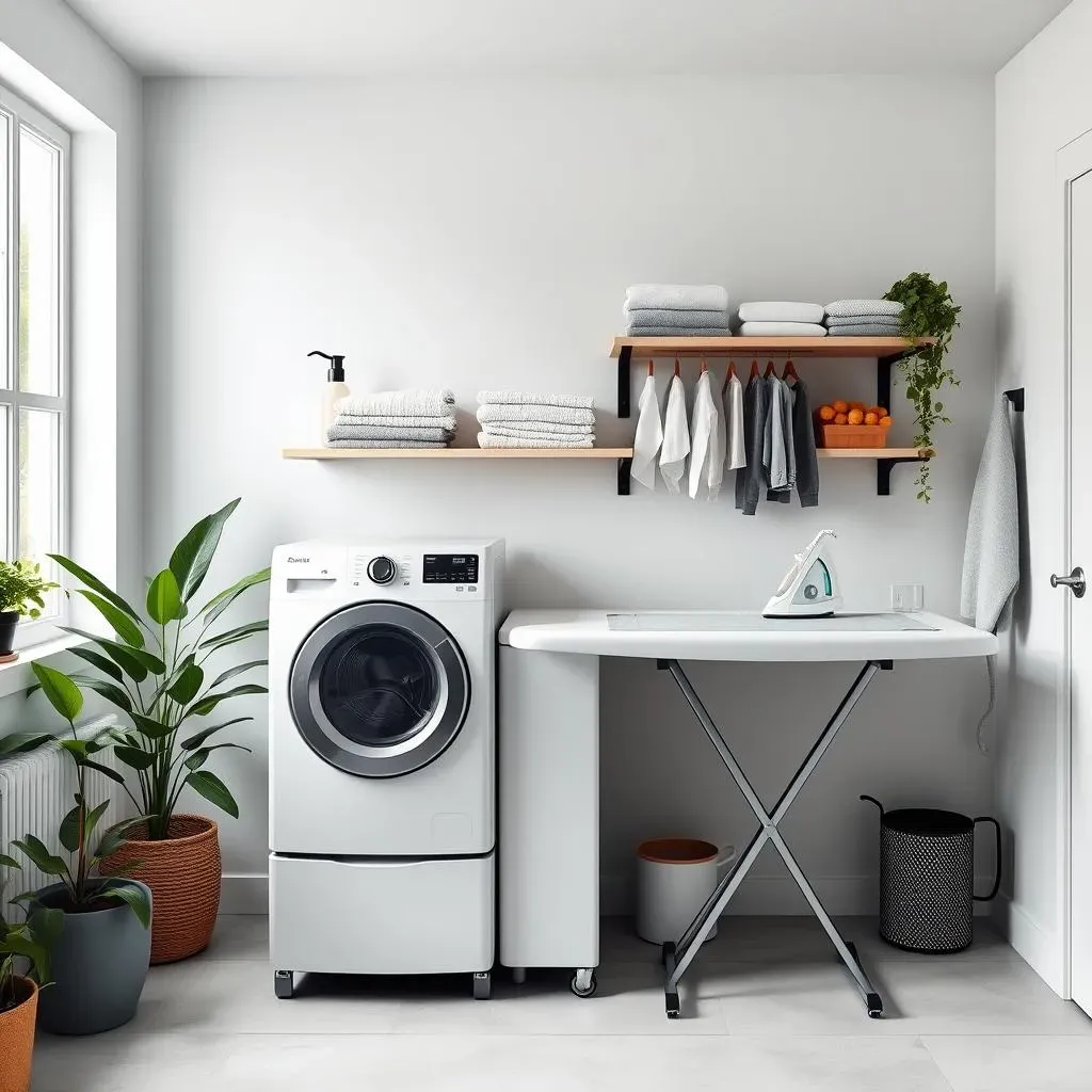 Clever ideas for small laundry room storage solutions