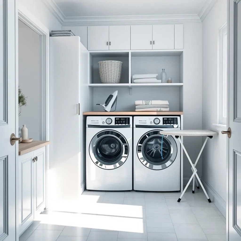 Maximize ideas for small laundry rooms for a super space