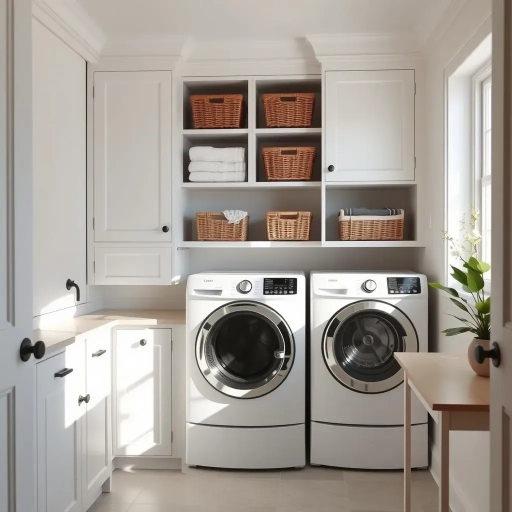 Genius Ideas Laundry Room Storage