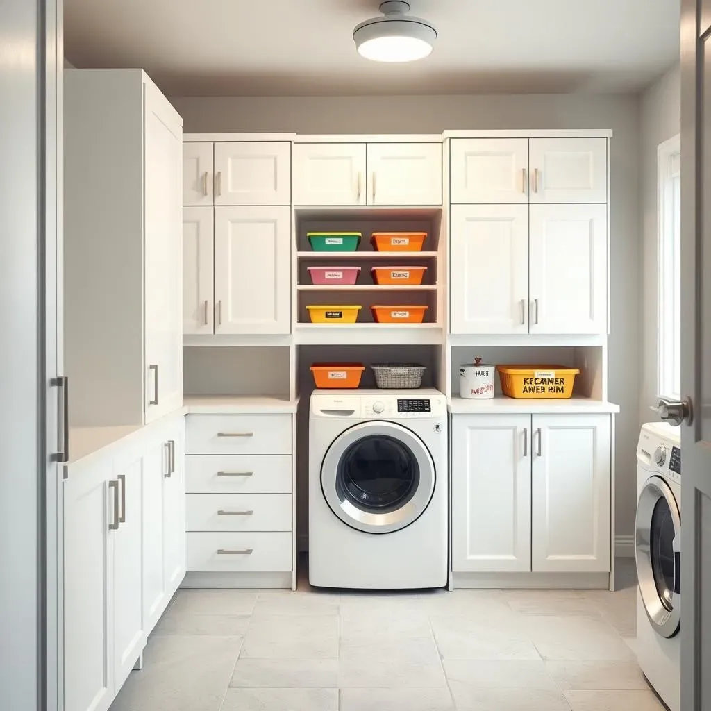 IKEA Laundry Room Cabinet Organization: Tips and Tricks