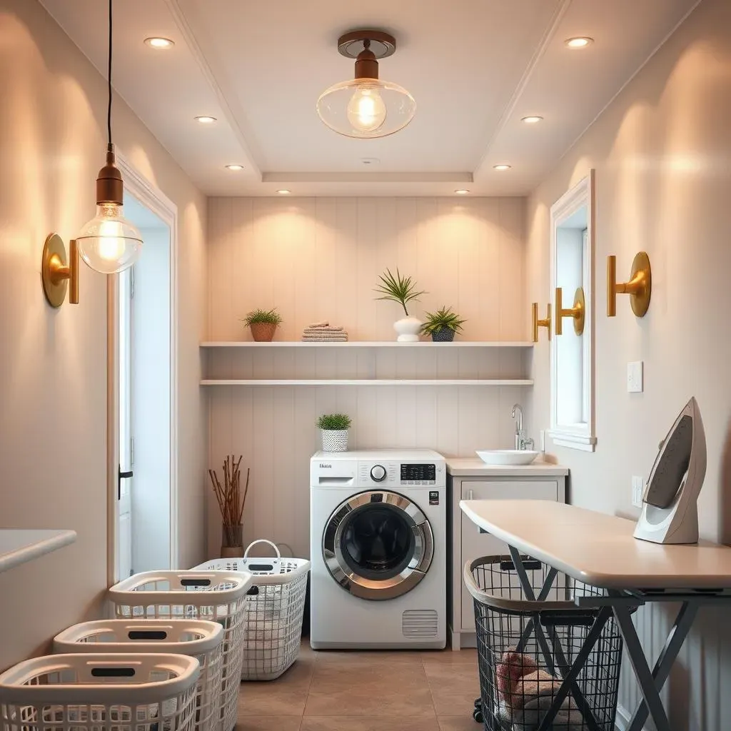 Illuminating Choices: Fixtures for Unique Laundry Room Lighting