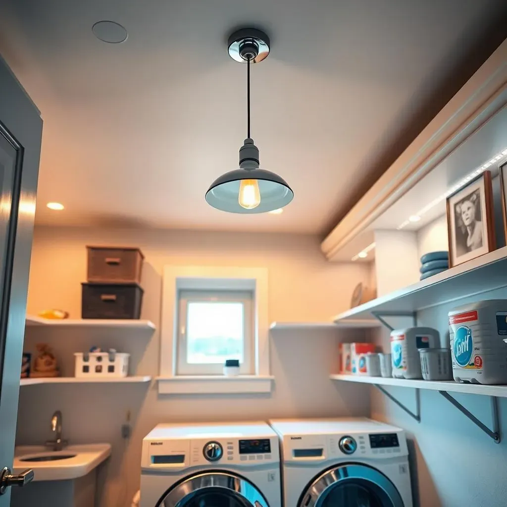 Illuminating the Laundry Room: Choosing the Right Basement Laundry Room Lighting Solutions