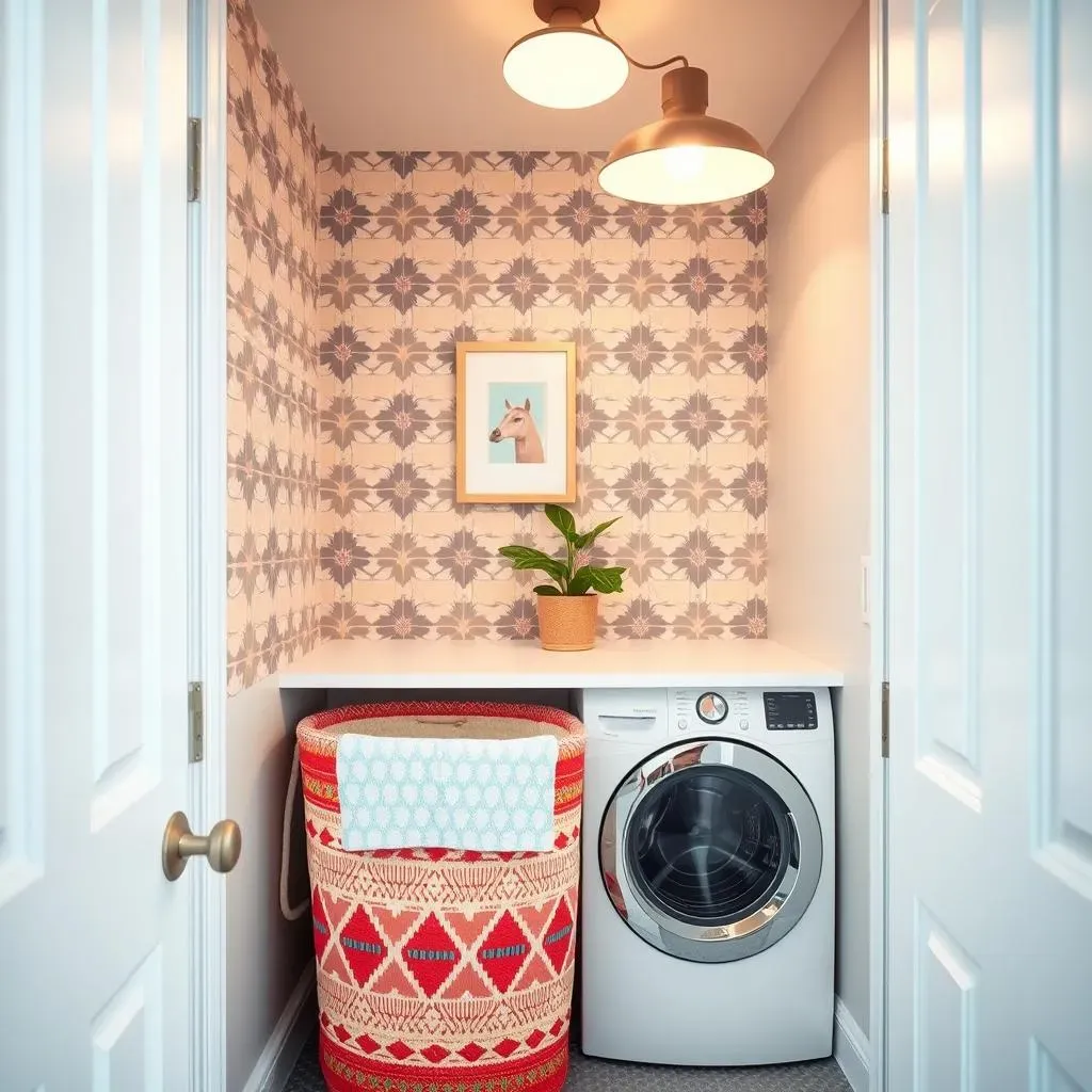 Inspiration for Decorating Your Small Laundry Room