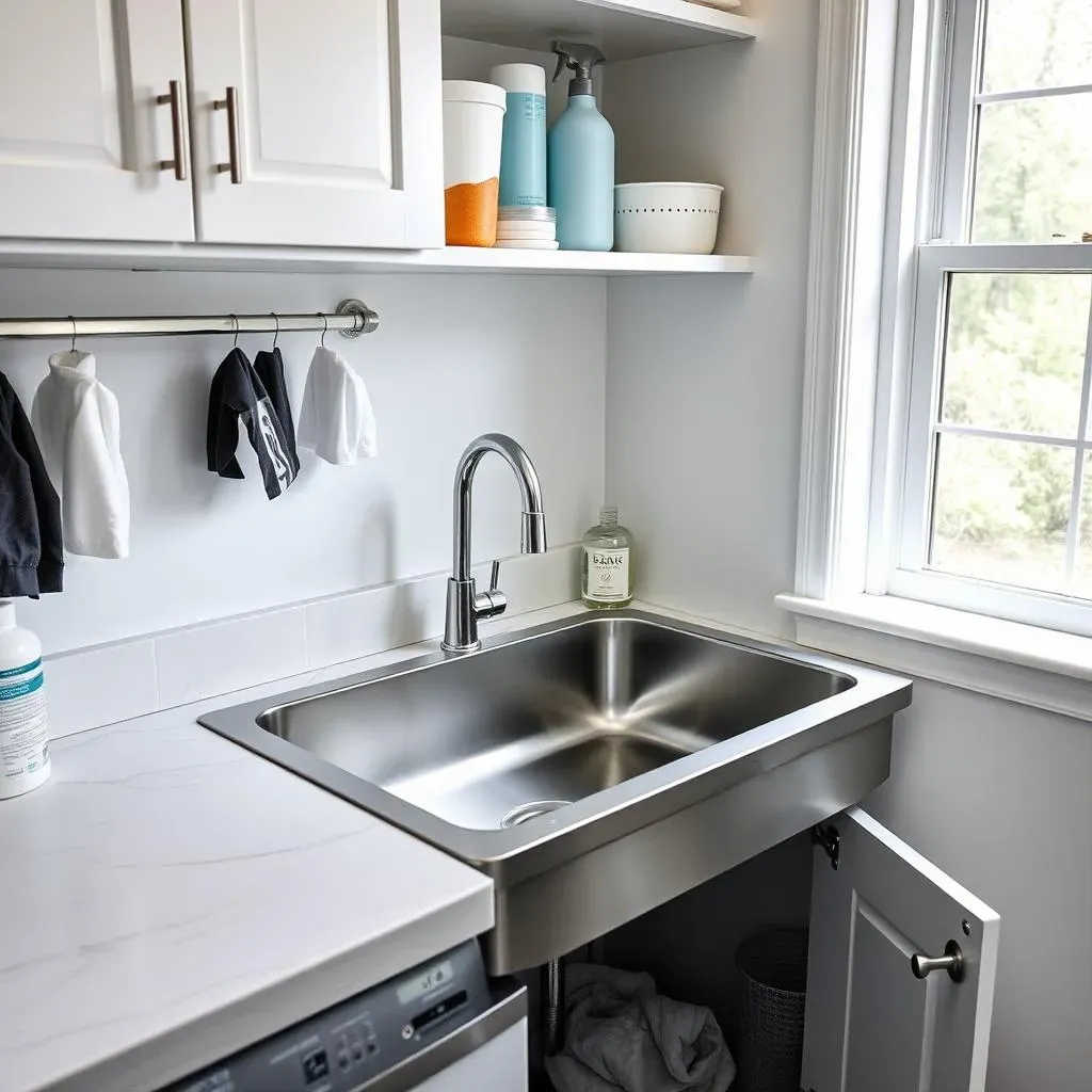 Installation and Maintenance of Custom Laundry Room Sink Designs