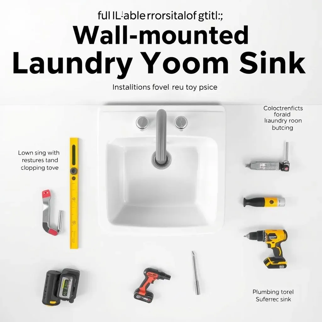 Installation Guide for WallMounted Laundry Room Sinks