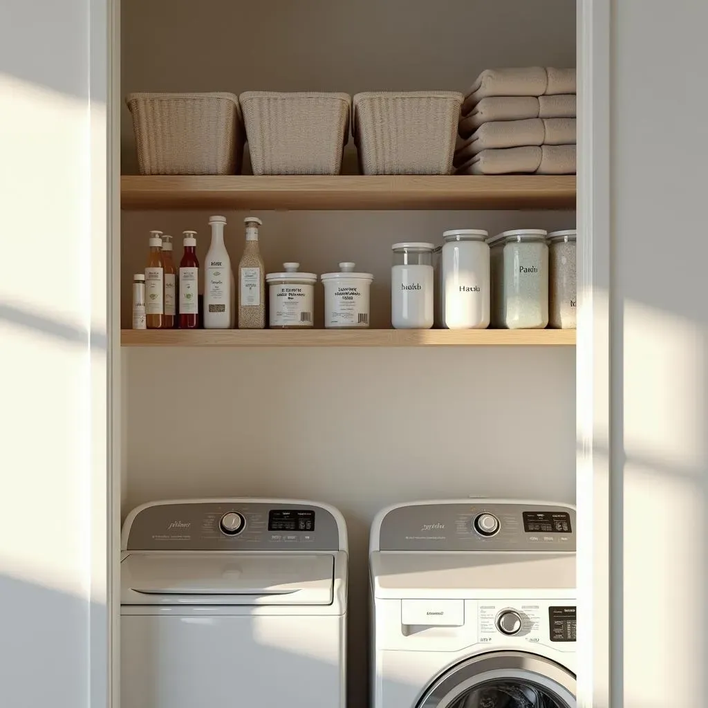 Installing and Organizing Your Over the Door Shelving for Laundry Room