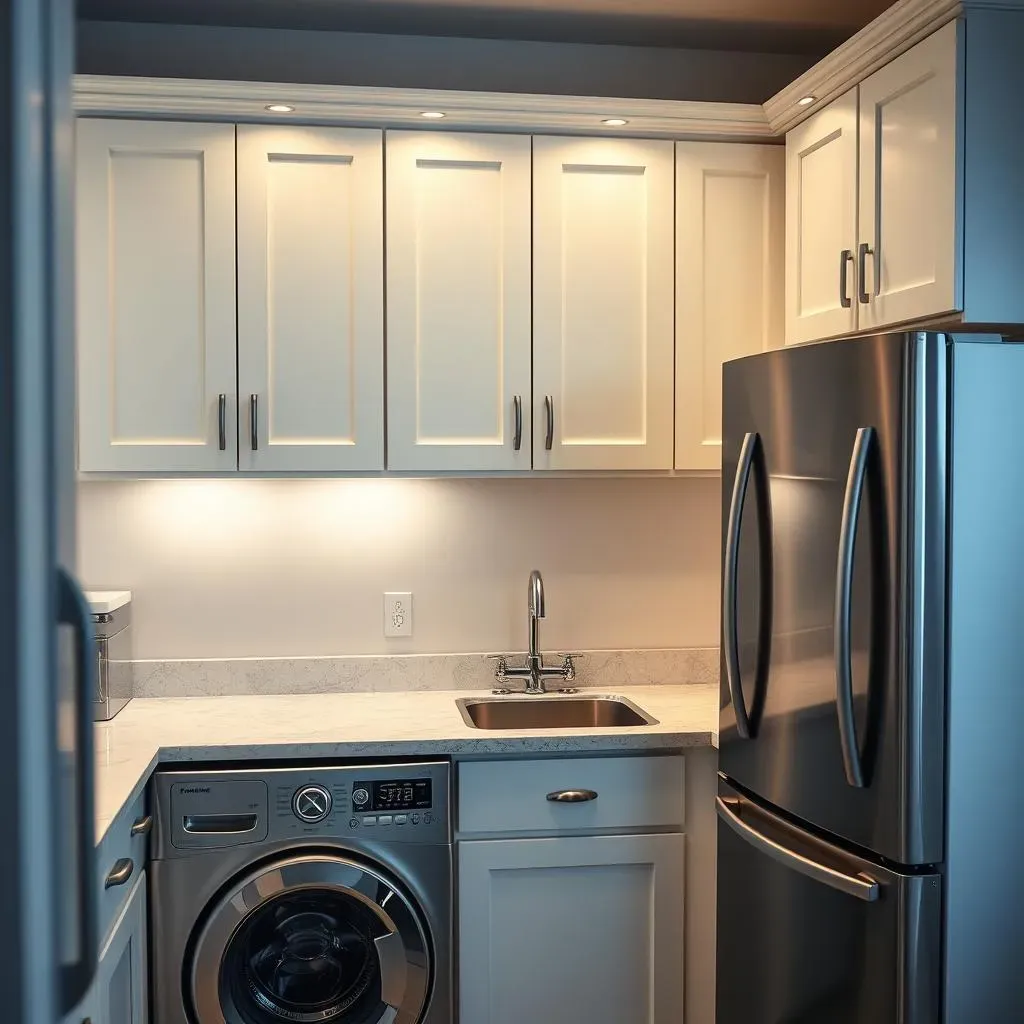 Installing Your Under Cabinet Lighting in the Laundry Room