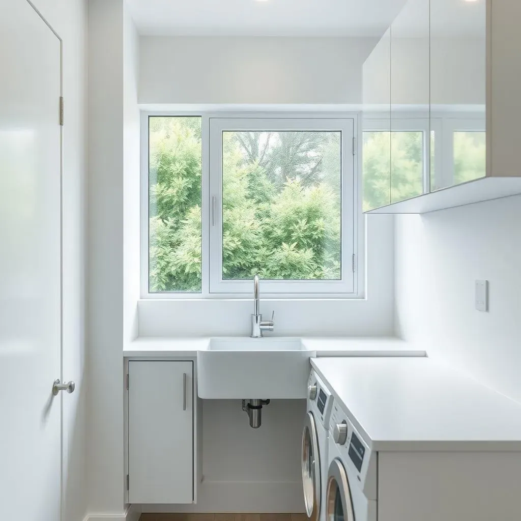 Integrating a Sink in Your Small Laundry Room Design