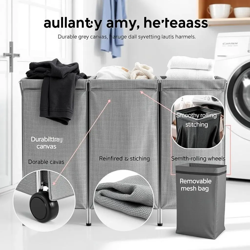 Key Features to Consider When Choosing the Best 3 Storage Laundry Hamper