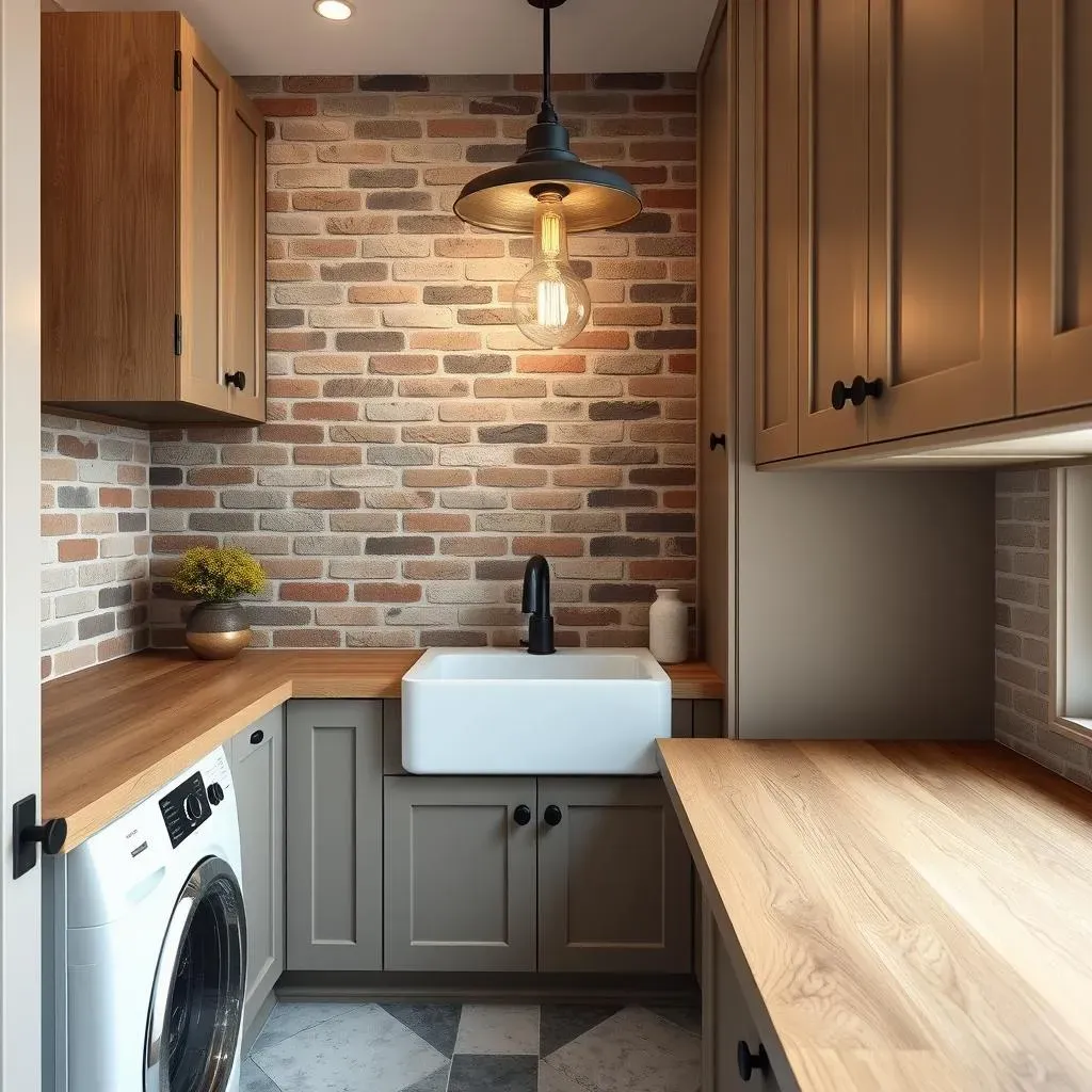 Key Modern Rustic Laundry Room Elements