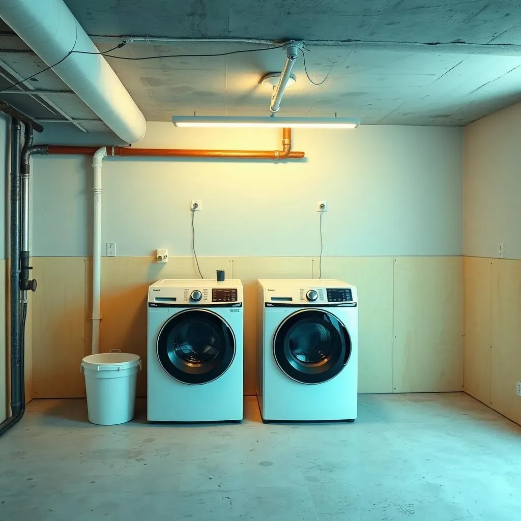 Laundry Basement Ideas for Unfinished Basements