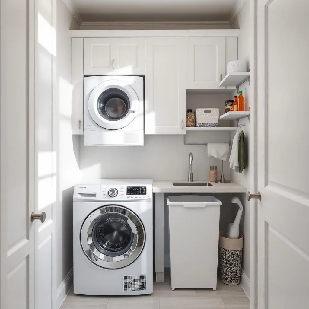 Amazing Laundry Ideas Small Room: Space-Saving Hacks