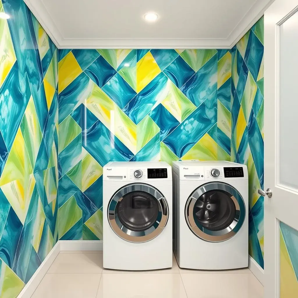 Amazing Laundry Room Accent Wall Ideas