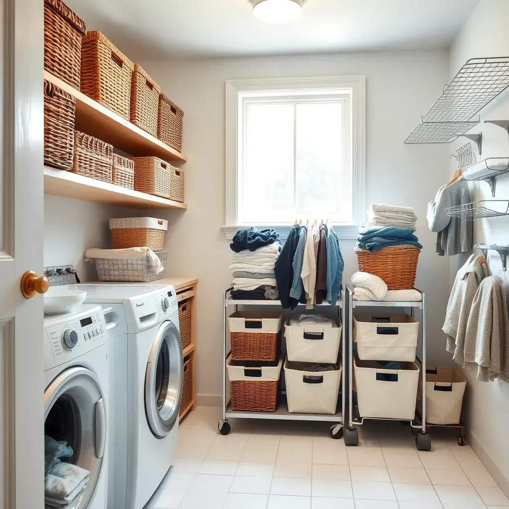 Ultimate Laundry Room Basket Storage Ideas