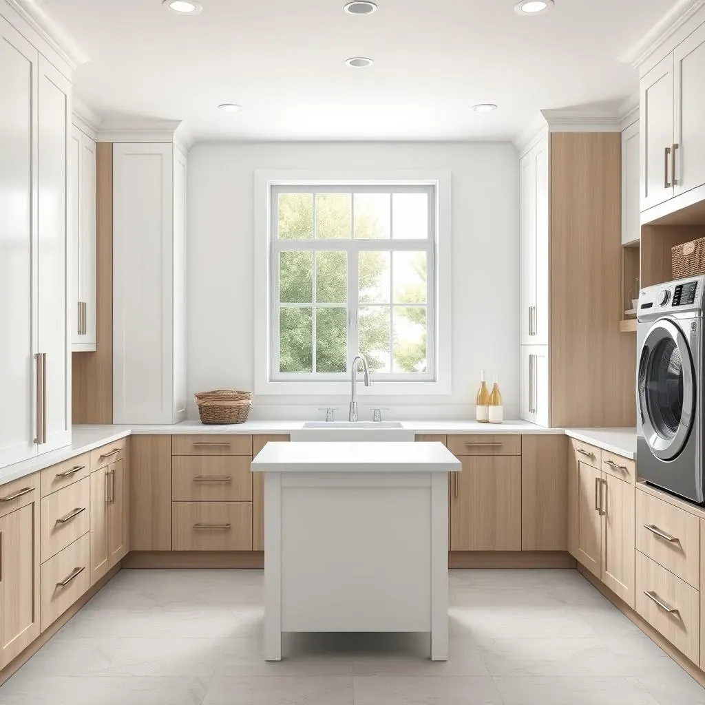 Ultimate laundry room cabinet layout ideas