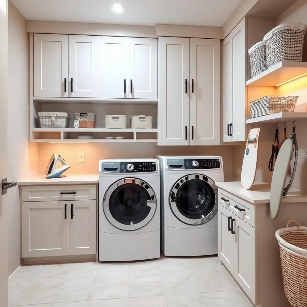 Ultimate Laundry Room Cabinet Organization