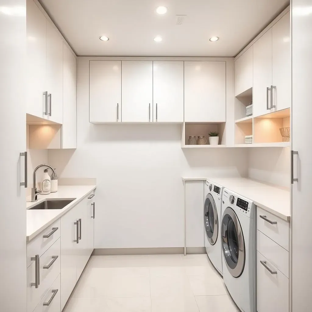 Ultimate Laundry Room Cabinets with Countertops