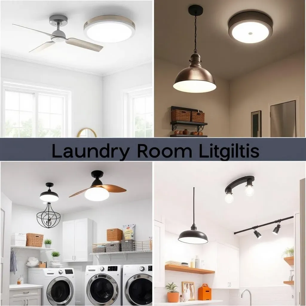 Amazing Laundry Room Ceiling Light Ideas: Brighten Your Space