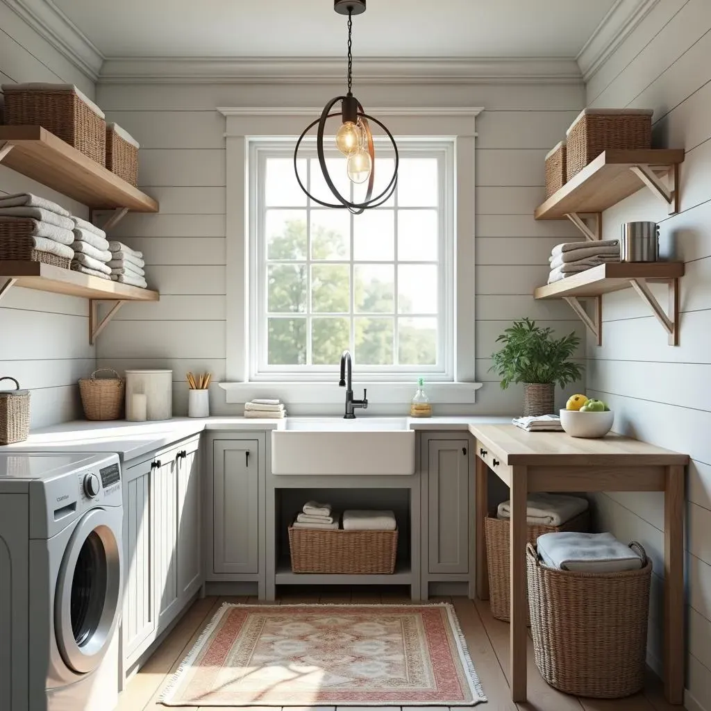 Absolute Laundry Room Chandelier Ideas: Light Up Your Space