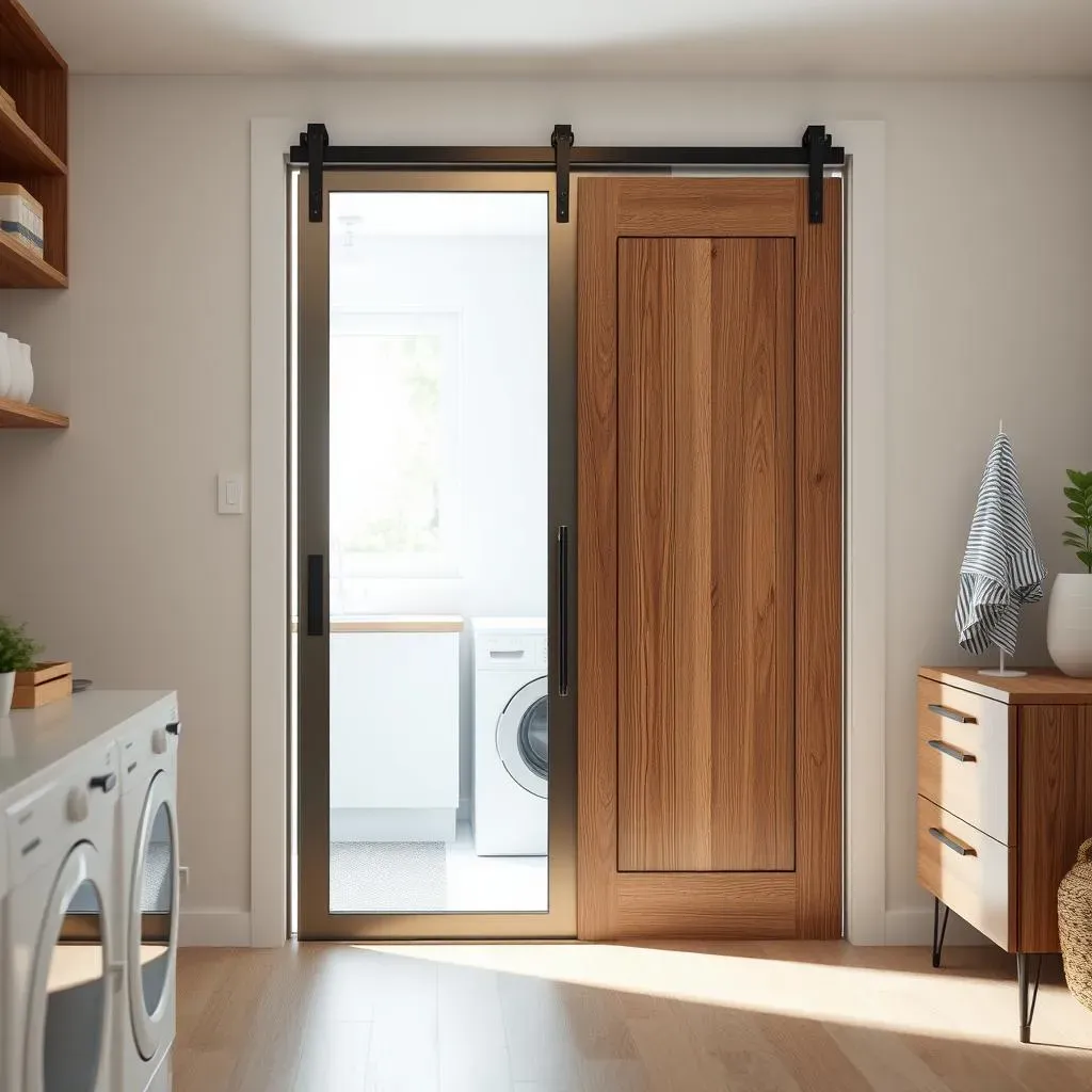 Genius Laundry Room Closet Door Ideas