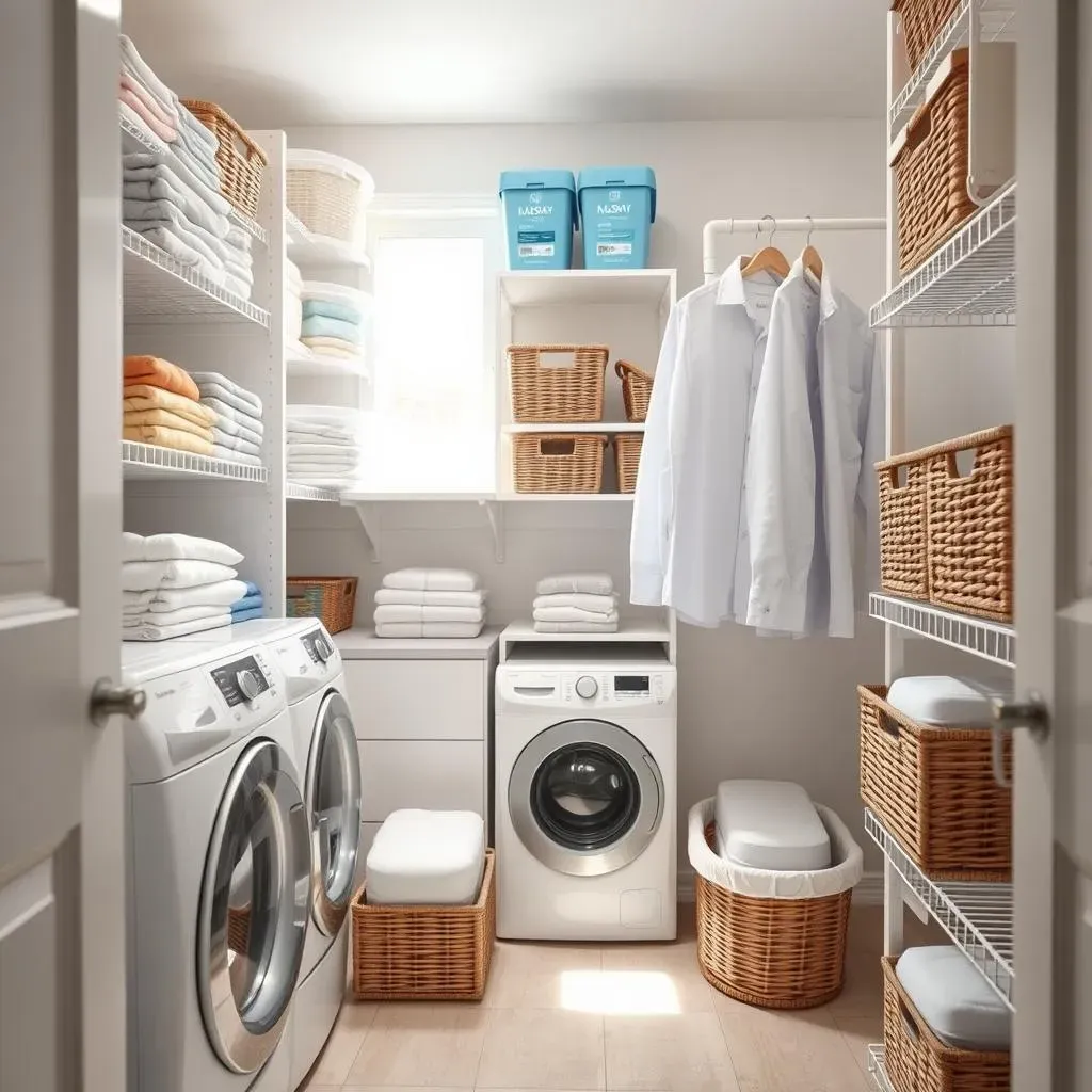 Amazing Laundry Room Closet Storage Ideas