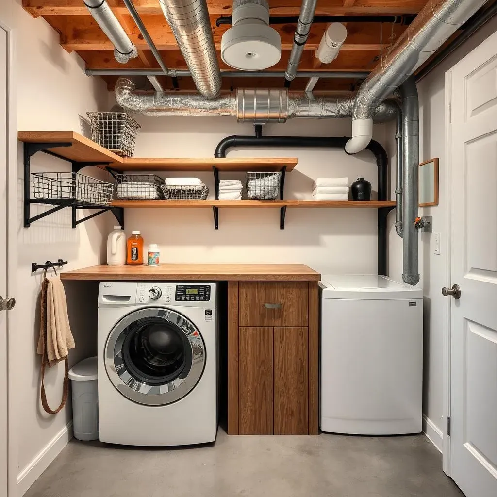 Ultimate Laundry Room Ideas for Unfinished Basement