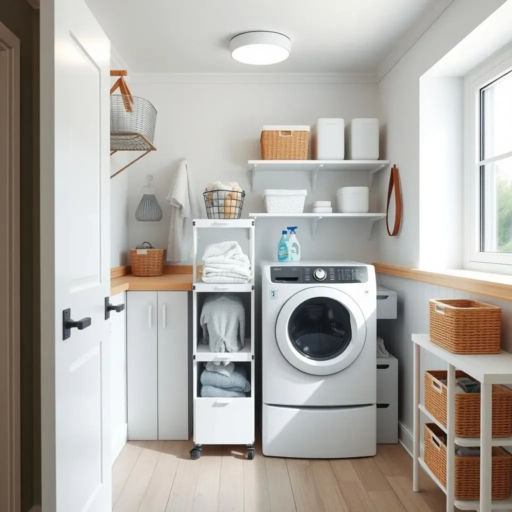 Laundry Room Ideas Small Spaces: Storage and Organization