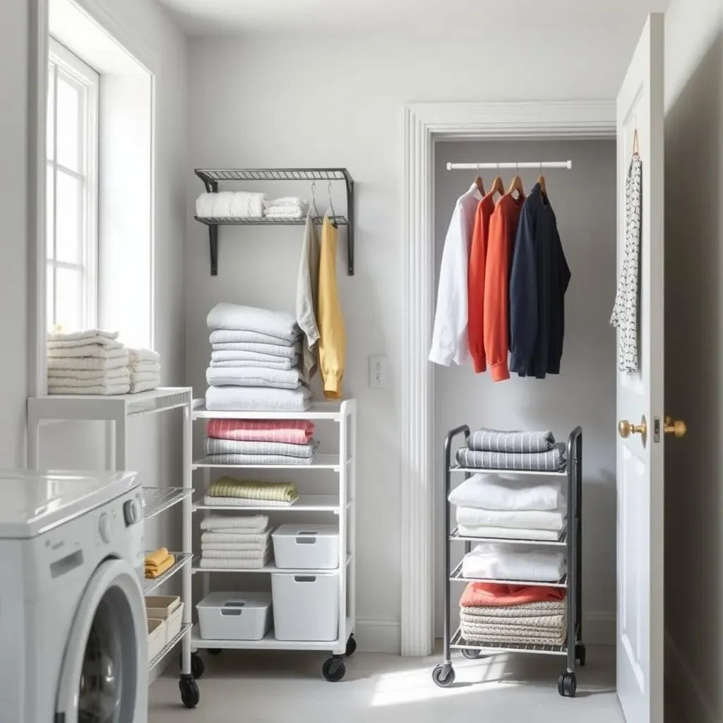 15 Amazing Laundry Room Rack Ideas You Need Now