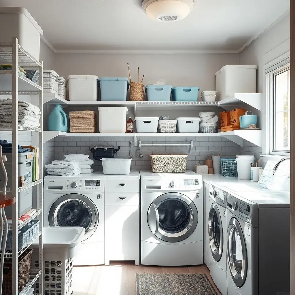 Ultimate Laundry Room Shelving and Storage