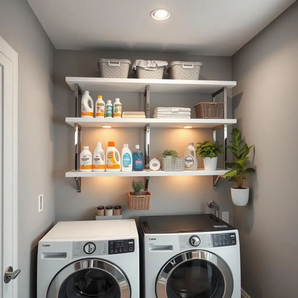 Ultimate Laundry Room Shelving Brackets