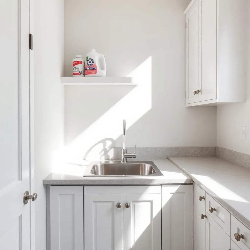 Essential Laundry Room Sink in Cabinet Ideas