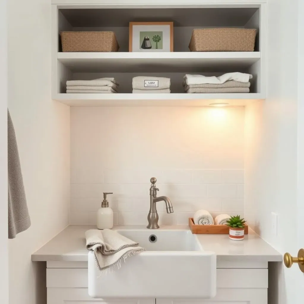 Laundry Room Sink Makeover: Finishing Touches & Style Tips