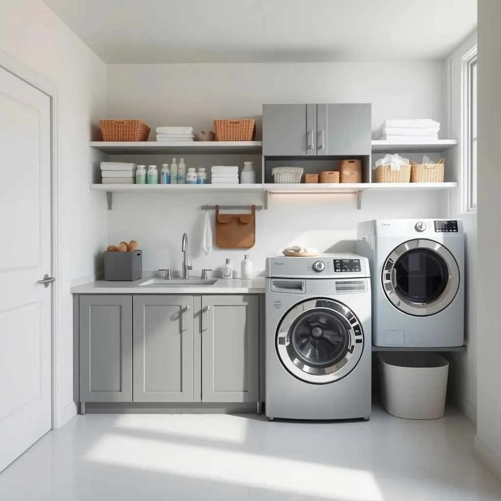 Ultimate Laundry Room Sink with Storage