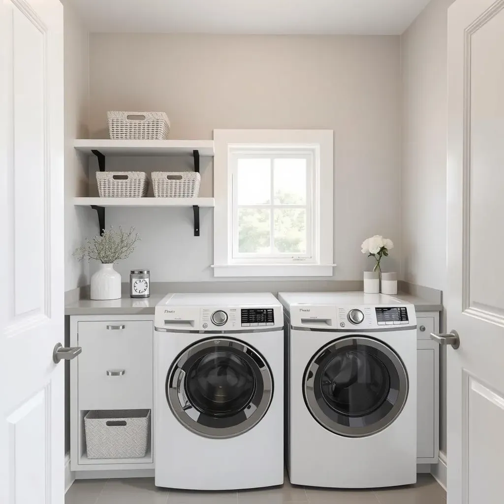 Laundry Room Storage and Design Ideas for Small Spaces