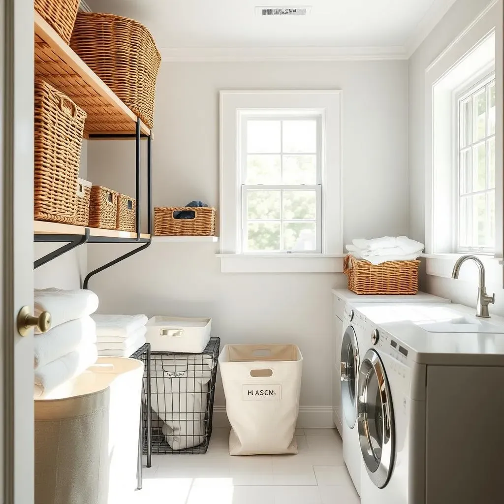 Clever Laundry Room Storage Basket Ideas