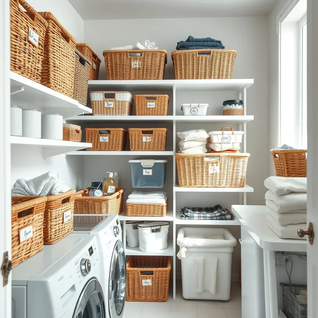 Ultimate Laundry Room Storage Baskets and Bins