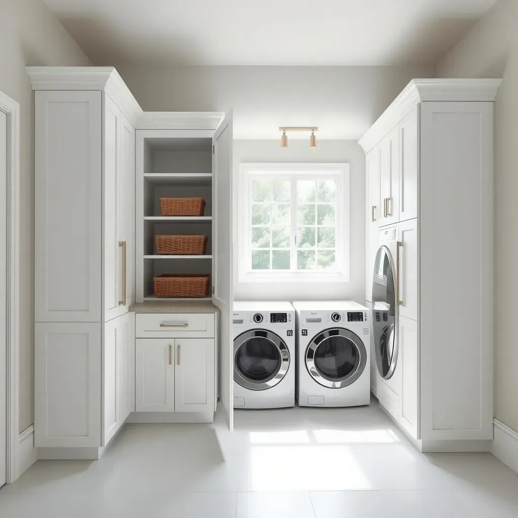 Ultimate Laundry Room Storage Cabinets with Doors