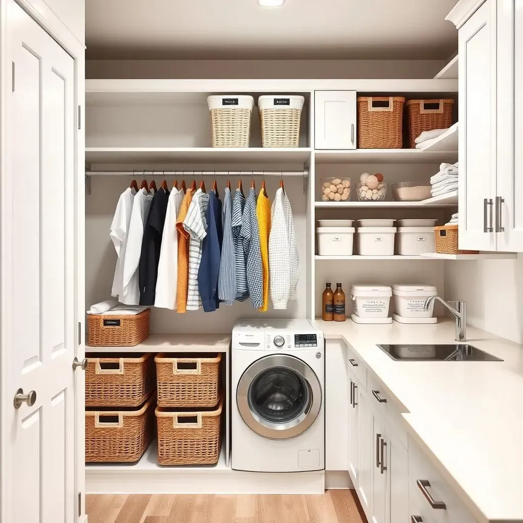 Ultimate Laundry Room Storage Ideas in Basement