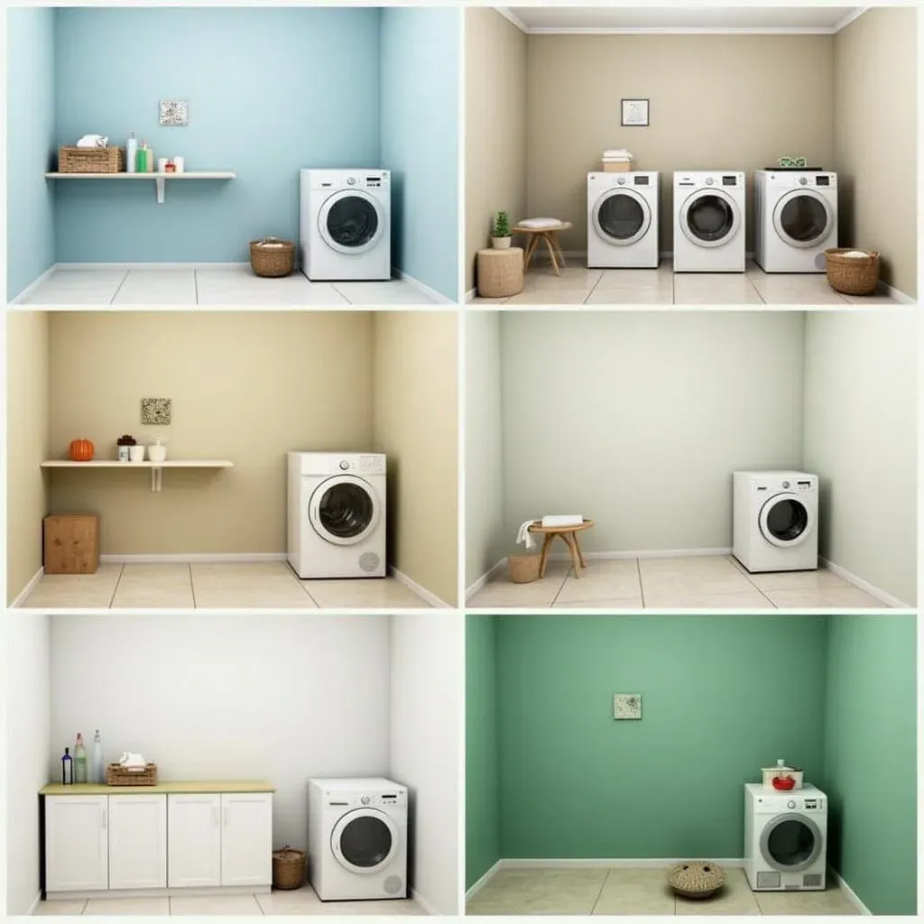 Amazing Laundry Room Wall Color Combinations