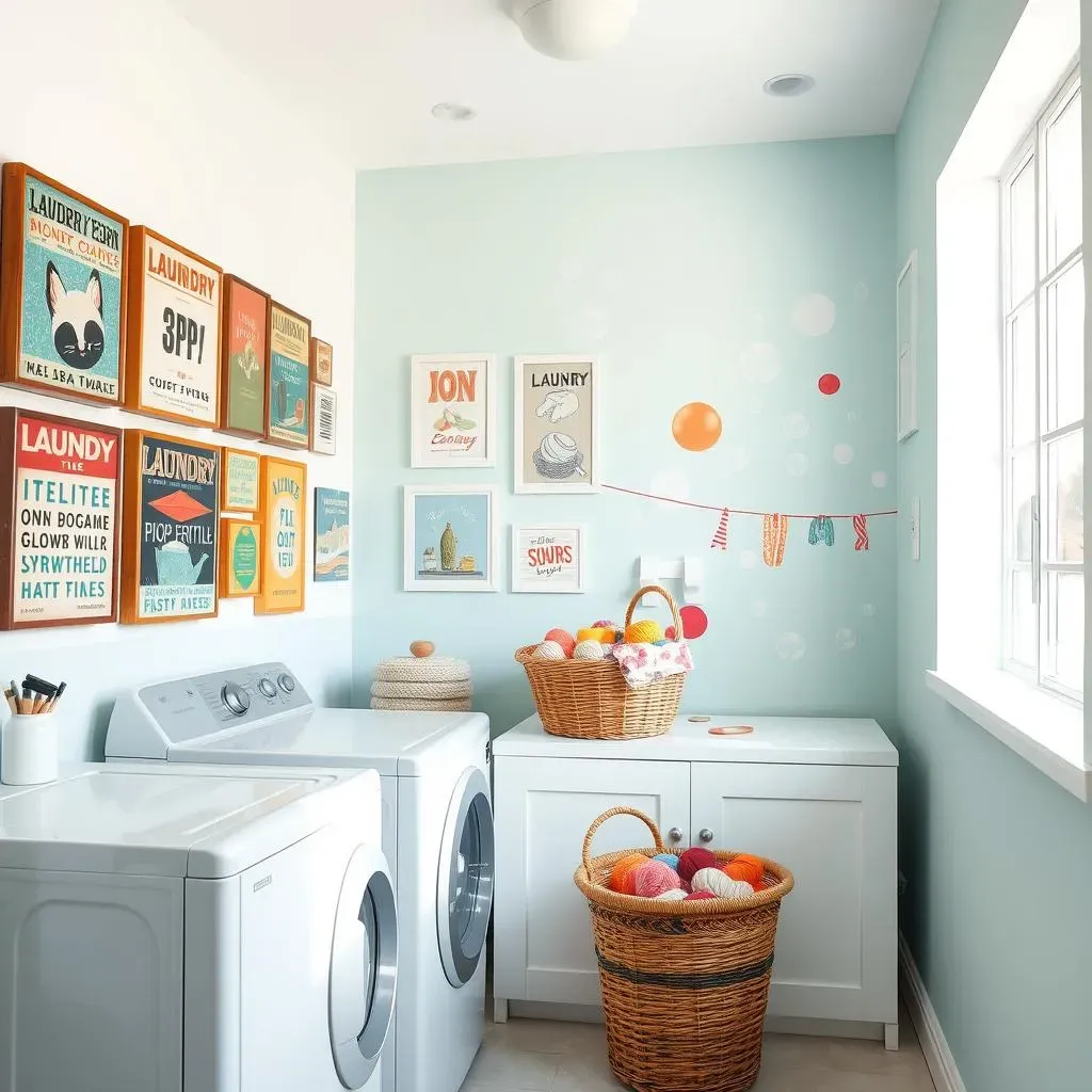 Inspiring laundry room wall decor ideas to brighten space