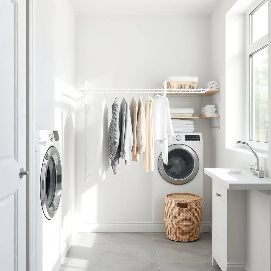 Ultimate Laundry Room Wall Mount Drying Rack