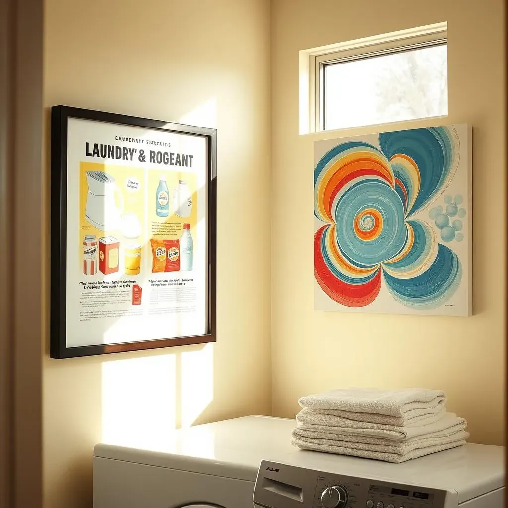Perfect laundry room wall pictures for a fresh look