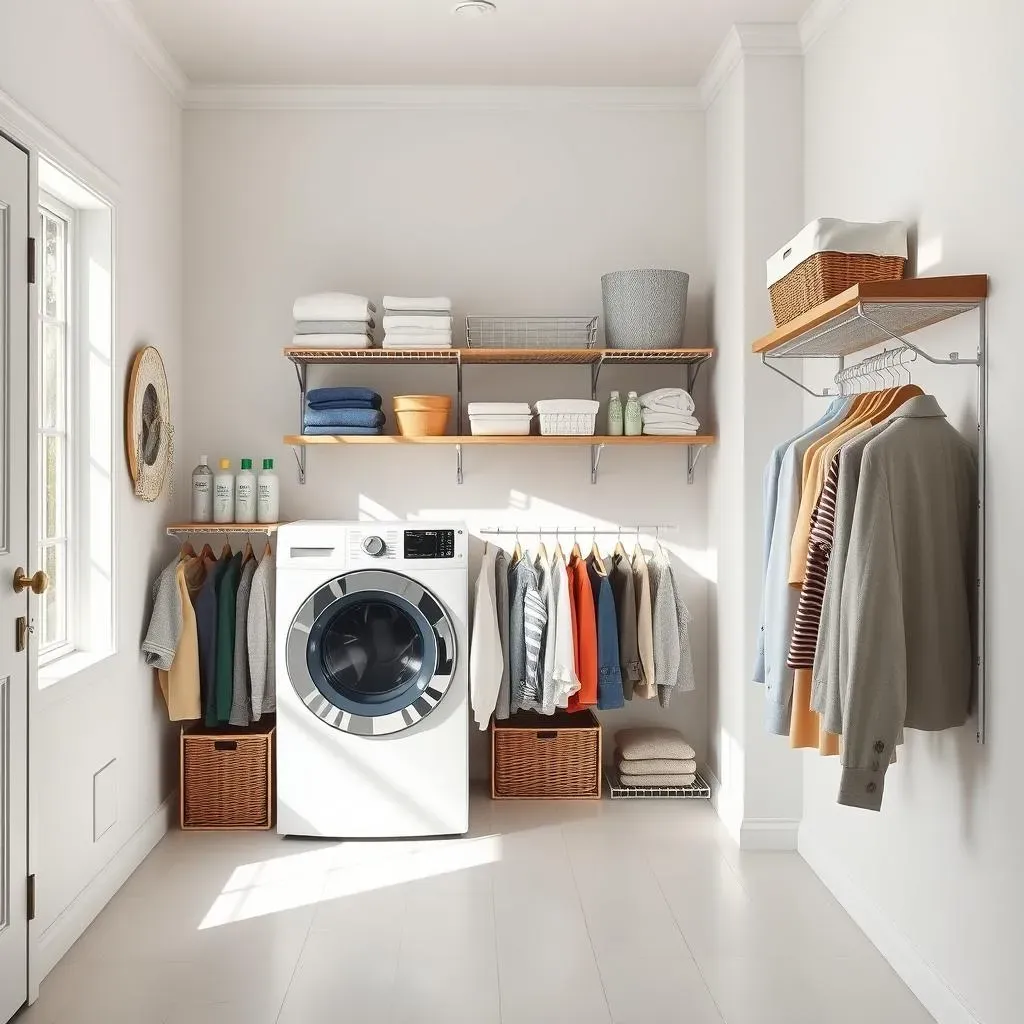 Ultimate Laundry Room Wall Storage Racks