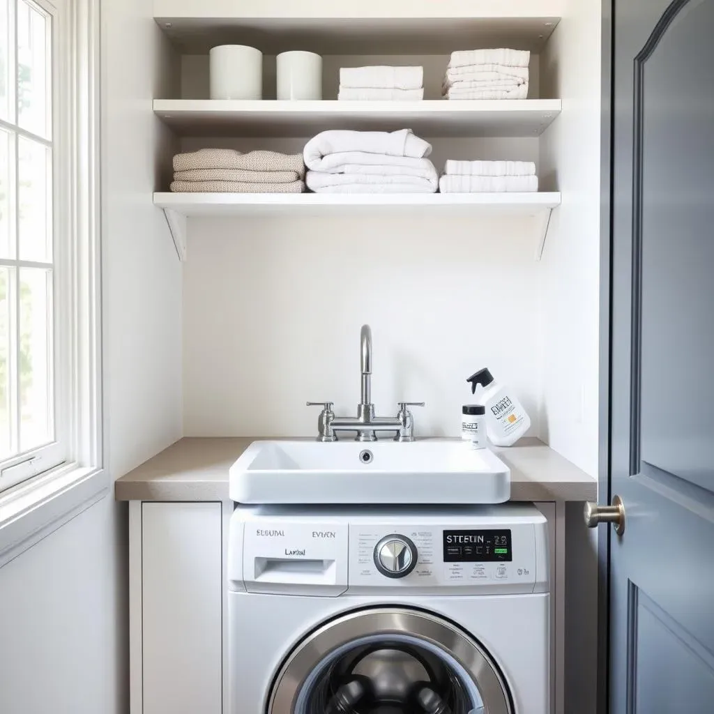 Laundry Utility Sink Ideas for Tight Spaces: Maximizing Utility in Small Laundry Rooms