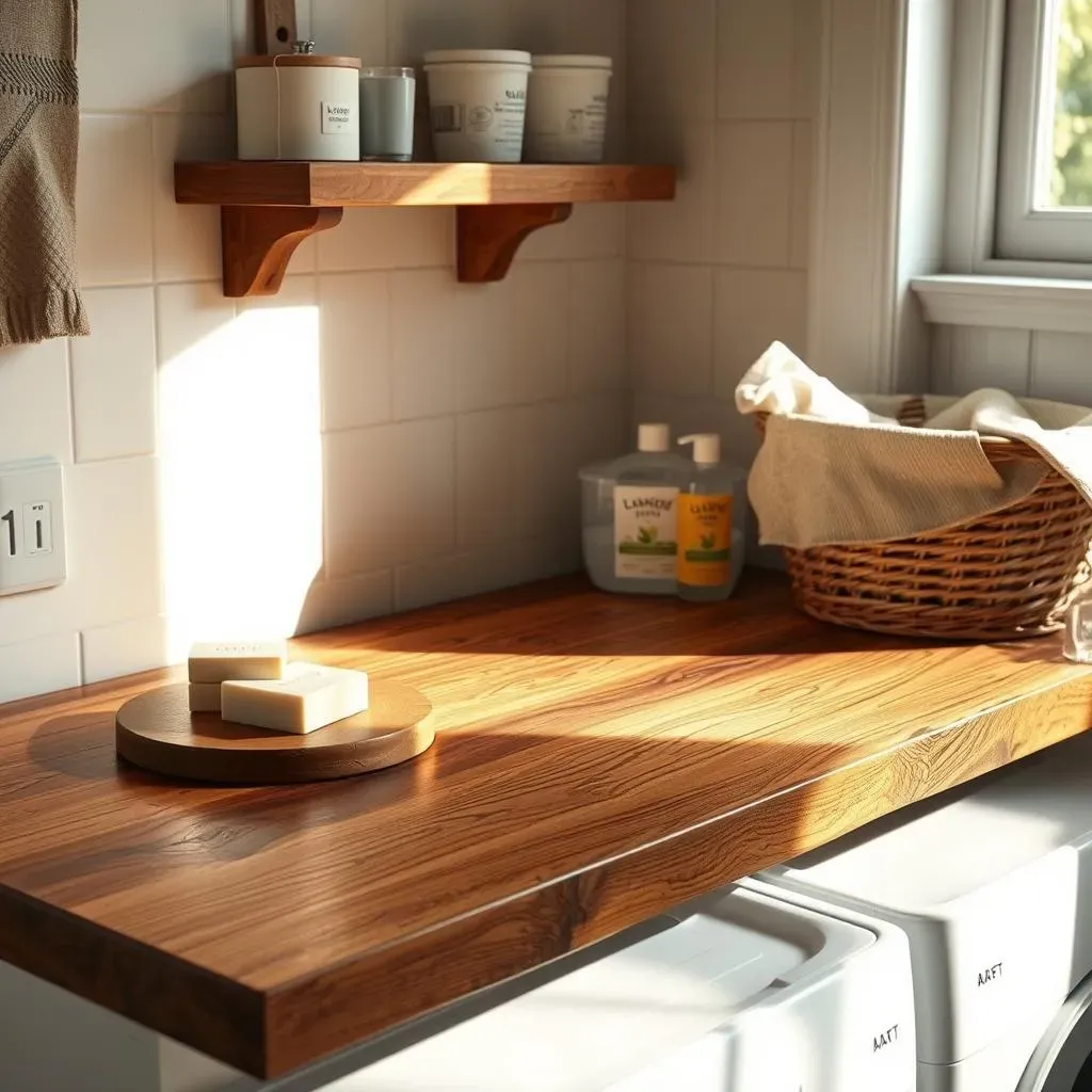 Maintaining and Protecting Your Rustic Wood Countertops in the Laundry Room